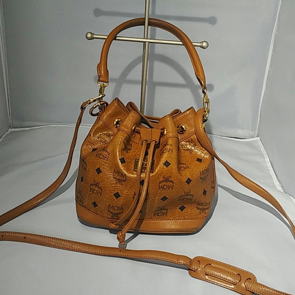 MCM Visteos Congiac Small 2 way Bucket Bag